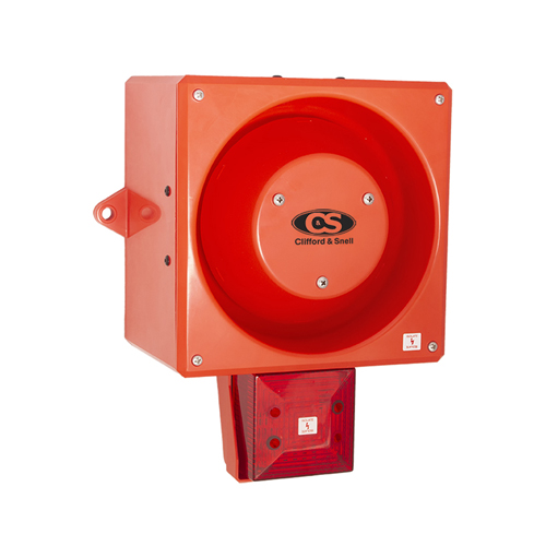 YL80 Hi Vis Clifford & Snell YL80 Hi Vis Industrial Combination Signal 116 dB (A) - Image 1