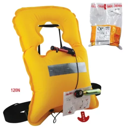 Lalizas 72326 Vita Inflatable Lifejacket, 120N ISO, Adult